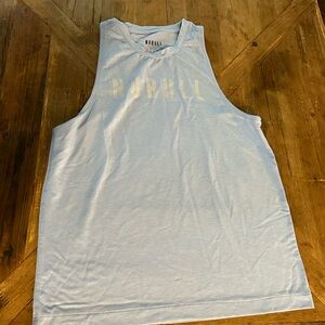NOBULL long tank top blue